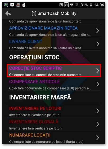 meniu_corectie_stoc_scriptic